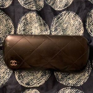 Authentic Chanel eyeglasses case